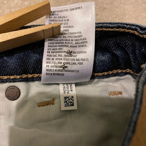 American Eagle striged mom shorts-size 0 NWOT - Picture 8 of 8